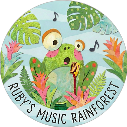 Ruby's Music Rainforest Logo